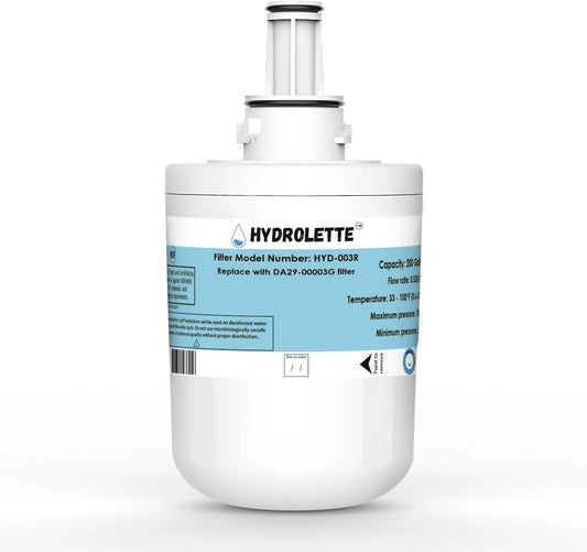 Water Filter Replacement for DA29-00003G, HYD-003R Compatible with Samsung DA29-00003B DA29-00003F Aqua-Pure Plus HAFCU1 RFG237AARS FMS-1 RS22HDHPNSR WSS-1, 1 Pack